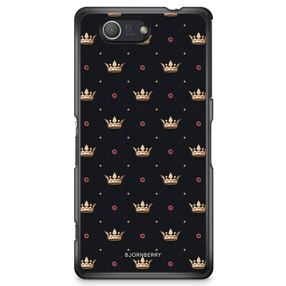 Sony Xperia Z3 Compact Case - Golden Crowns