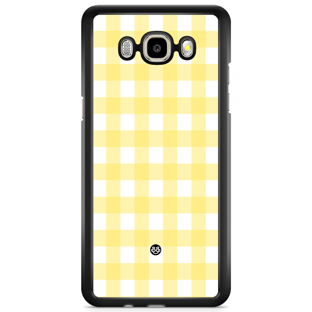 Samsung Galaxy J5 (2015) Case - SUMMER GARDEN - Lemon Check