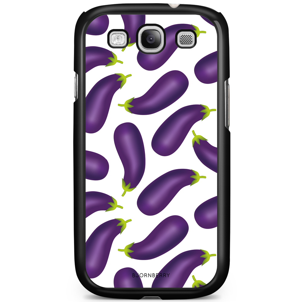 Samsung Galaxy S3 Mini Case - Eggplant Pattern