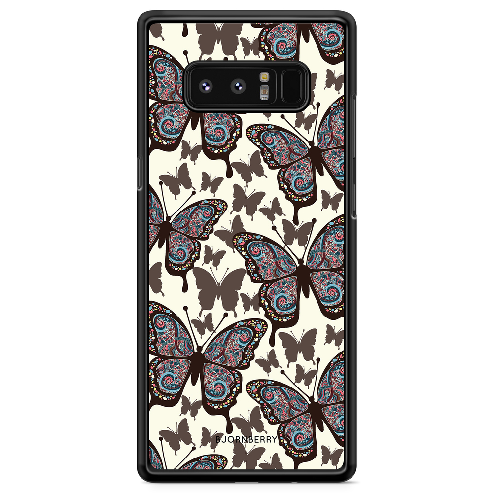 Samsung Galaxy Note 8 Case - Colorful Butterflies