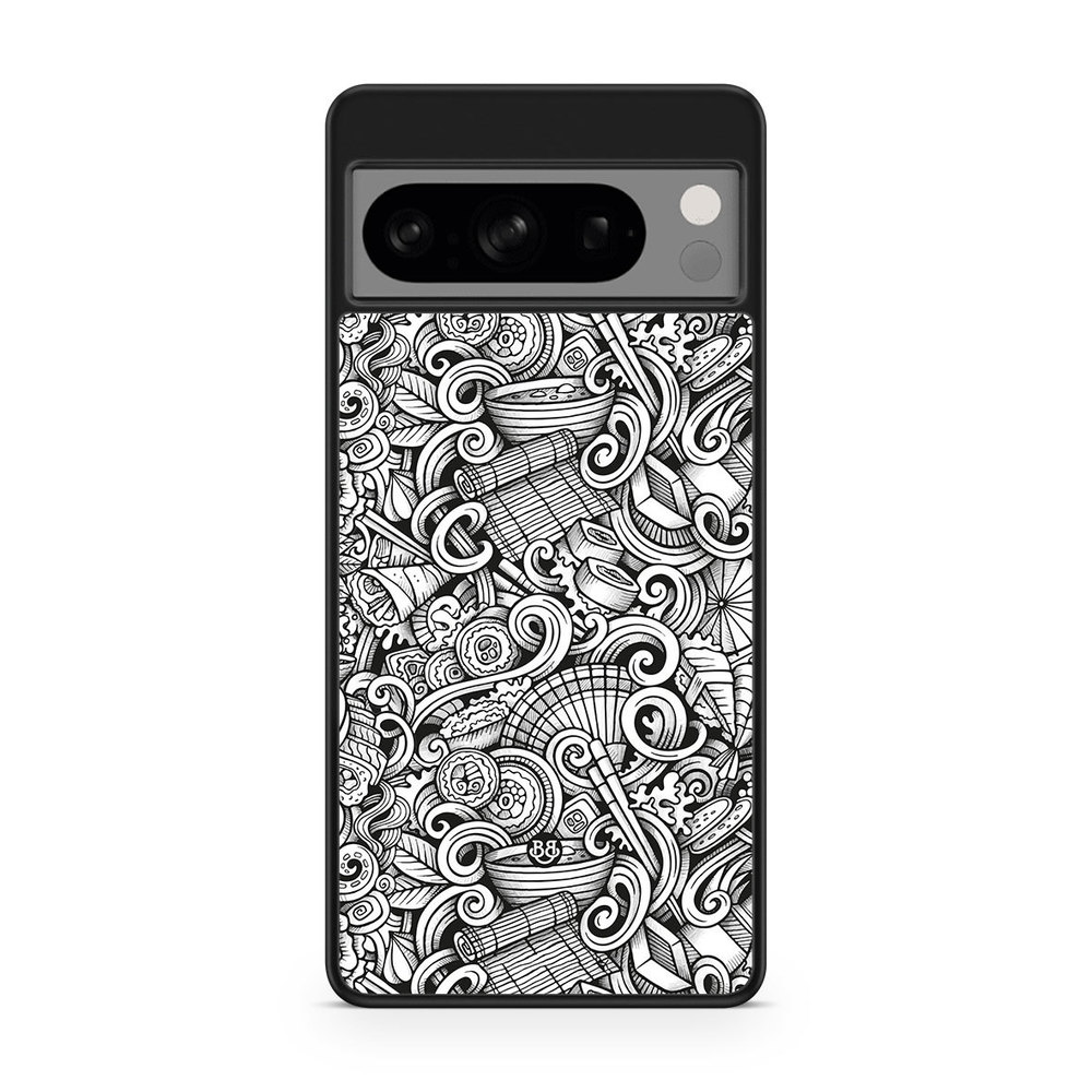 Google Pixel 8 Pro Case - Japanese Pattern