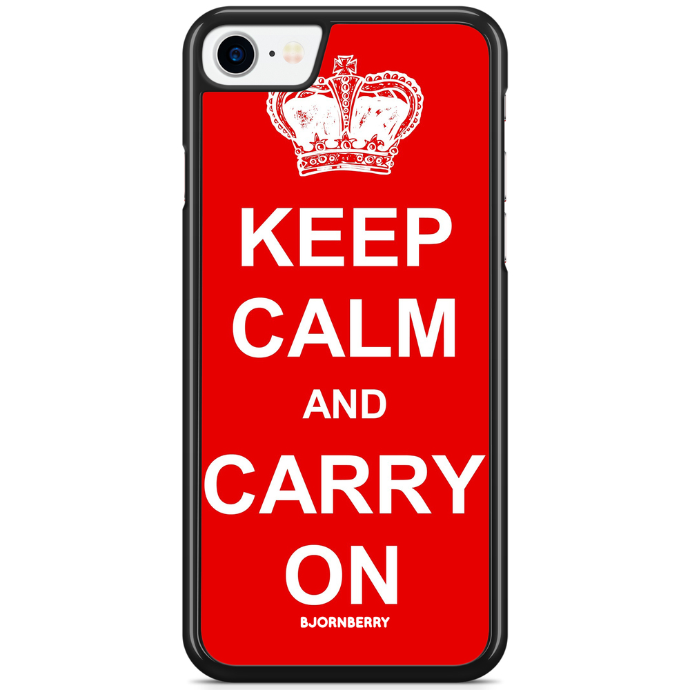 iPhone 7 Case - Keep calm carry on