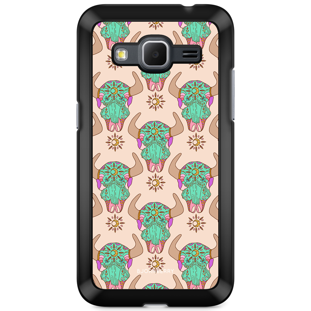 Samsung Galaxy Core Prime Case - Beautiful Skulls