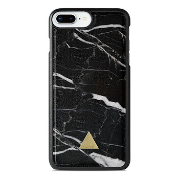 Naive iPhone 8 Plus Skal - Black Marble