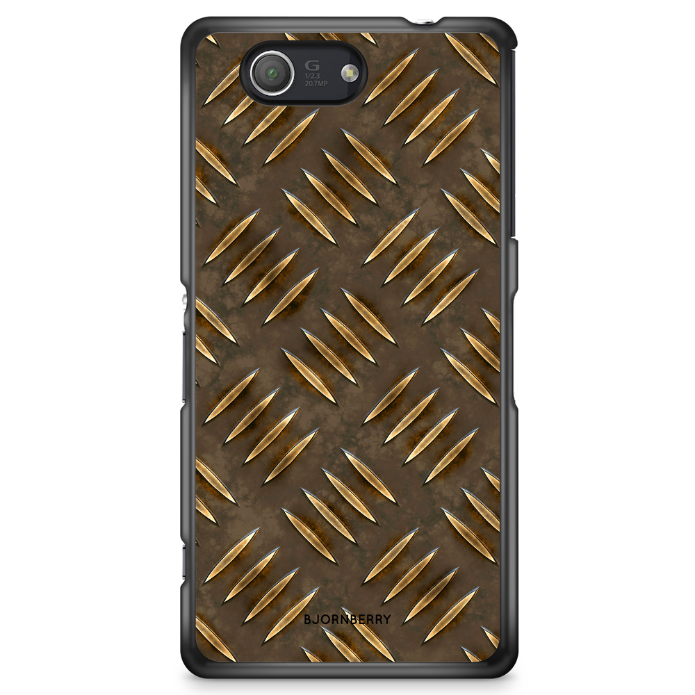 Sony Xperia Z3 Compact Case - Steel Pattern