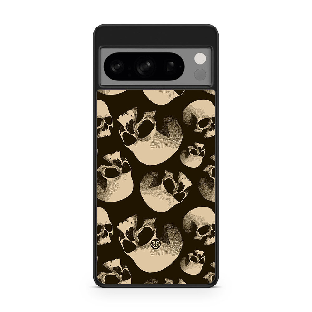 Google Pixel 8 Pro Case - Skull Pattern