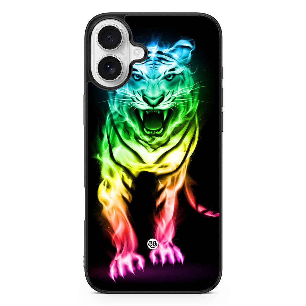 iPhone 16 Plus Case - Fire Tiger