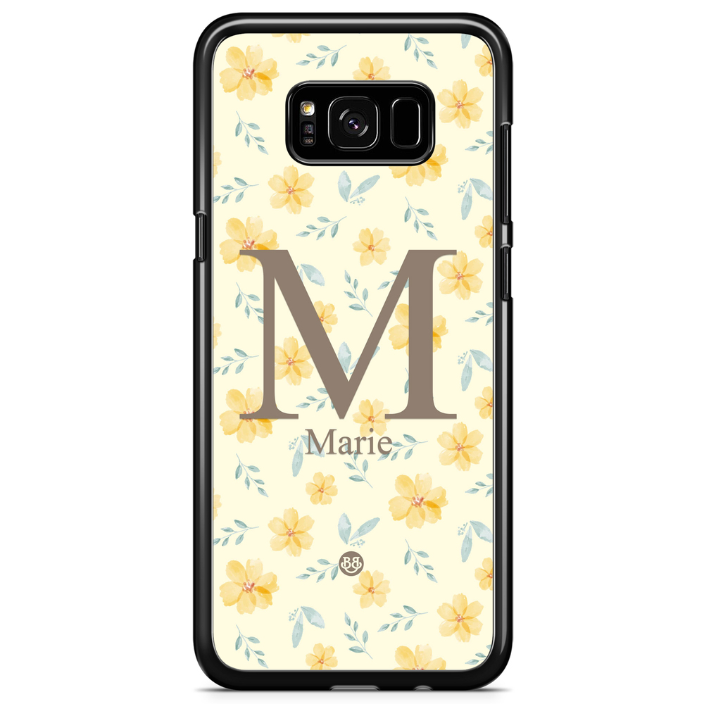 Samsung Galaxy S8 Plus Case Custom - AWAKEN - Golden Bloom