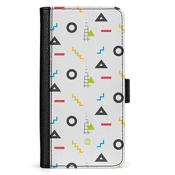 Xiaomi Redmi 10C Wallet Case - 80s Pattern