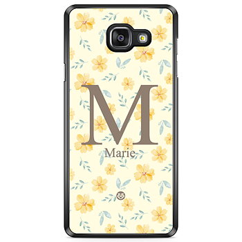 Samsung Galaxy A5 6 (2016) Skal Custom - AWAKEN - Golden Bloom