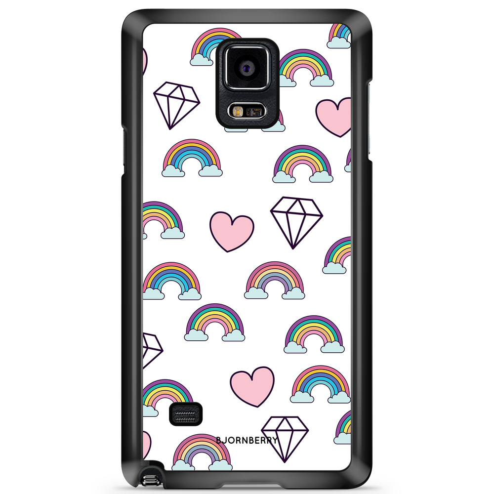 Samsung Galaxy Note 4 Case - Rainbows & Diamonds