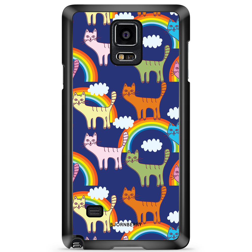 Samsung Galaxy Note 4 Case - Cats & Rainbows