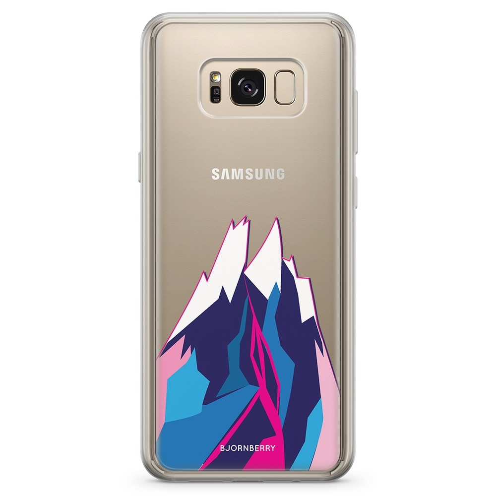Samsung Galaxy S8 Fashion Case - Pink Mountain