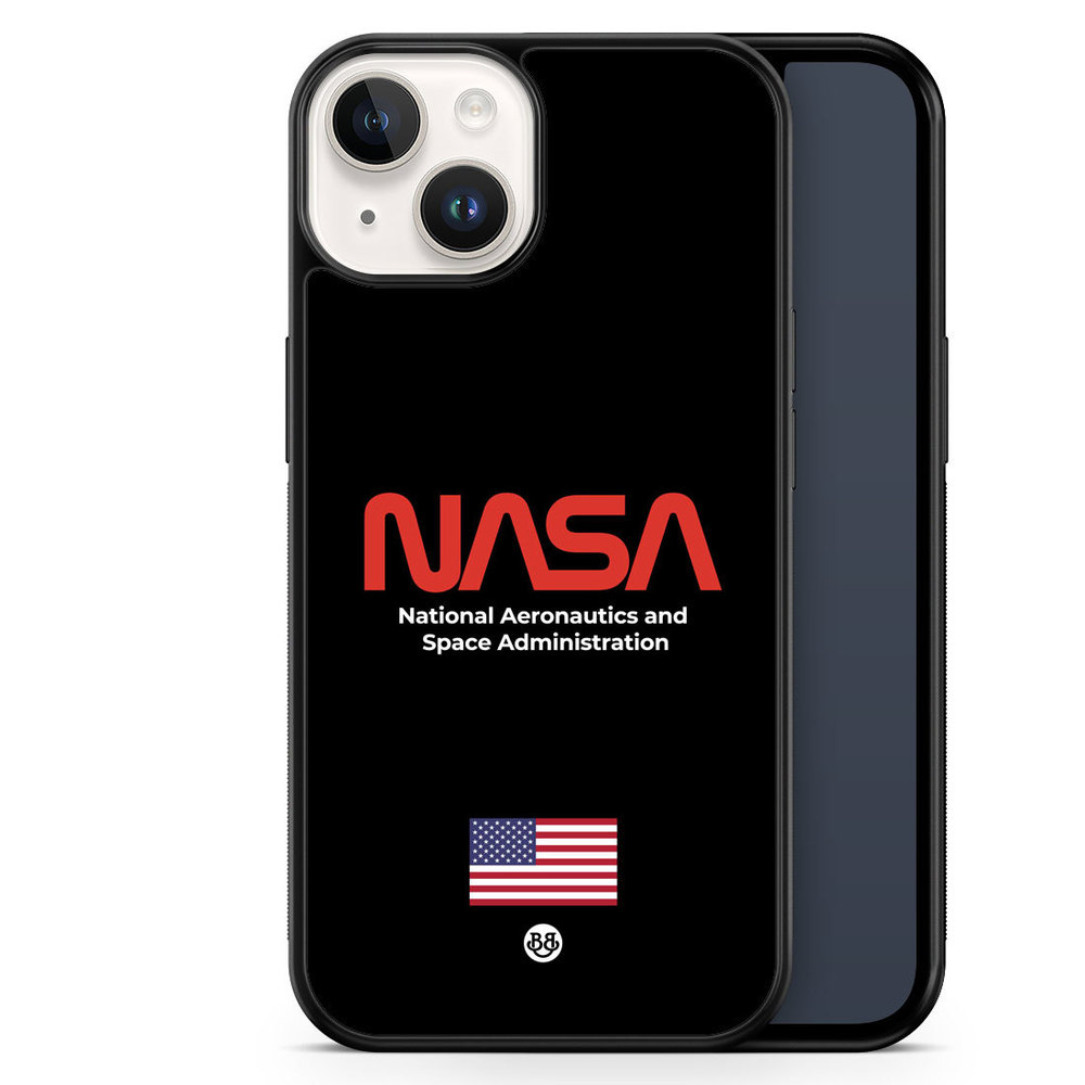 iPhone 14 Case - NASA Worm Black