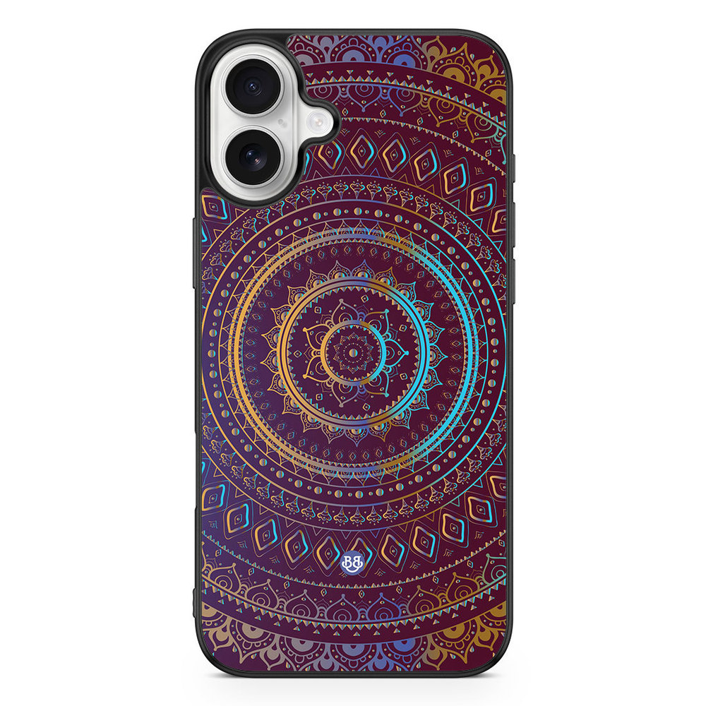 iPhone 16 Plus Case - Purple Mandala