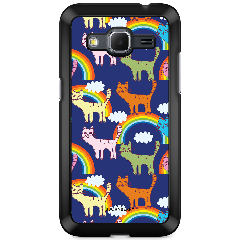 Samsung Galaxy Core Prime Case - Cats & Rainbows