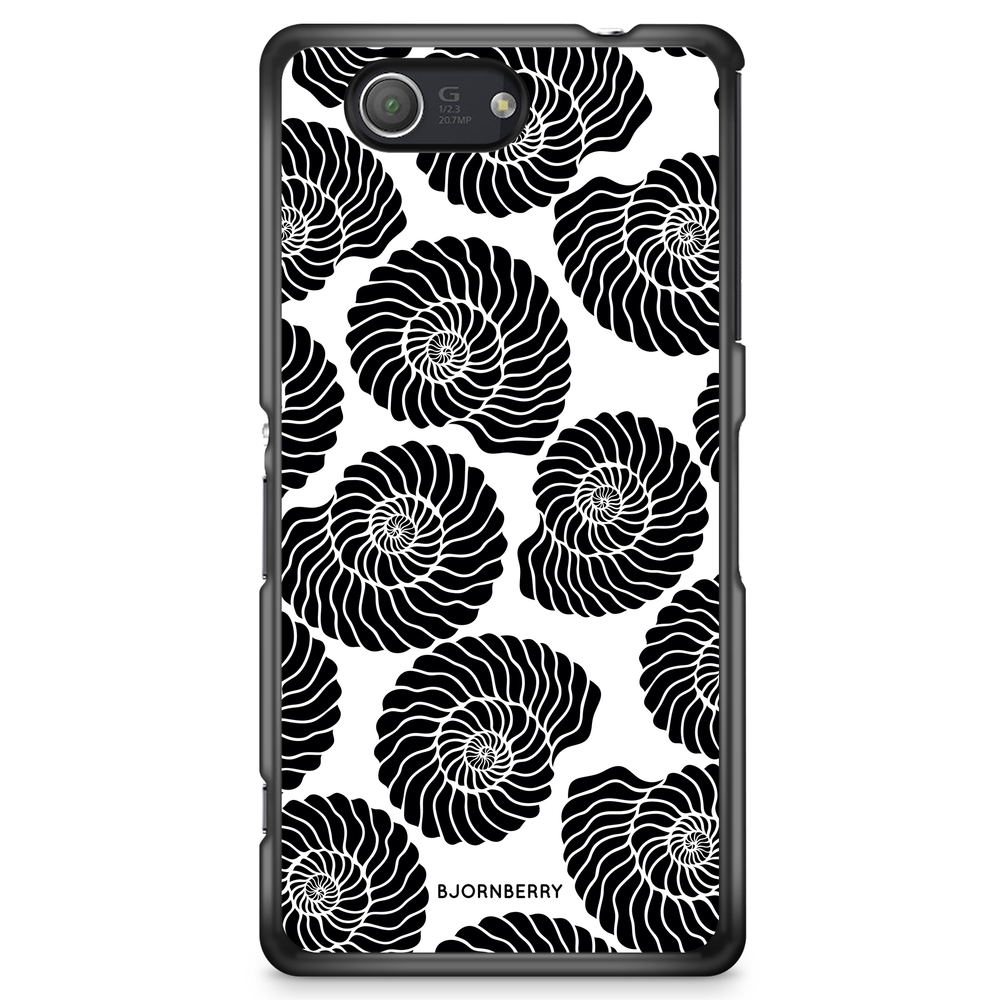 Sony Xperia Z3 Compact Case - Seashell BW