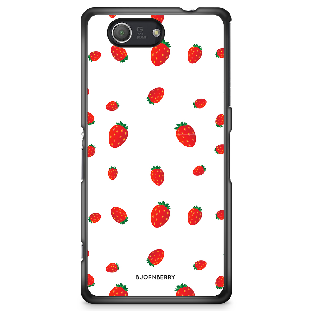 Sony Xperia Z3 Compact Case - Strawberry Pattern