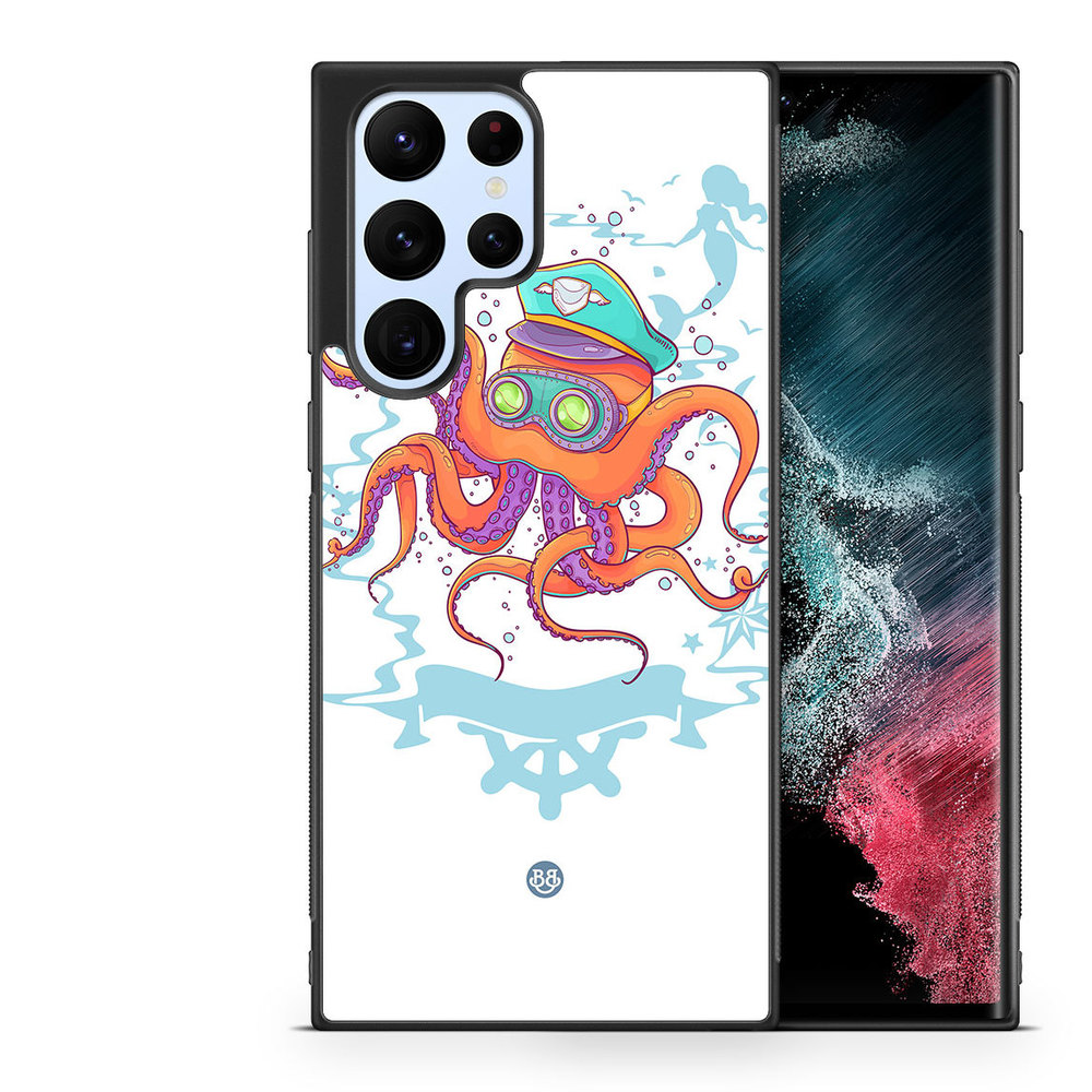 Samsung Galaxy S22 Ultra 5G Case - Captain Octopus