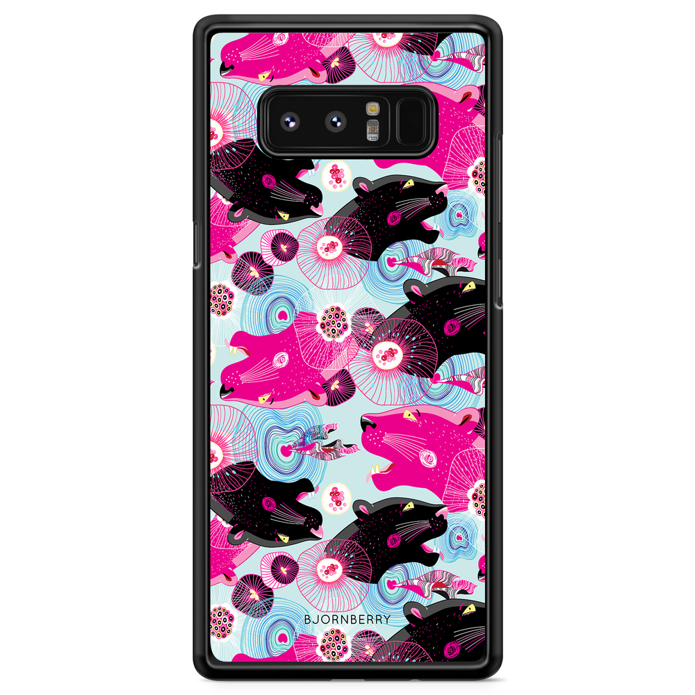 Samsung Galaxy Note 8 Case - Panther Pattern