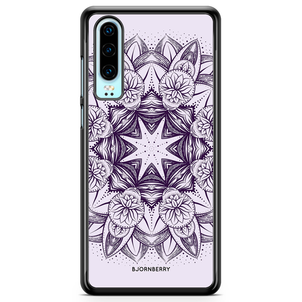 Huawei P30 Case - Purple Mandala