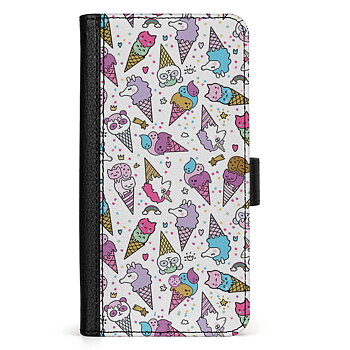 Xiaomi Redmi 10C Wallet Case - Unicorn Ice Creams