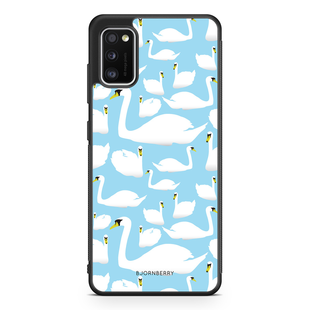 Samsung Galaxy A41 Case - Swan