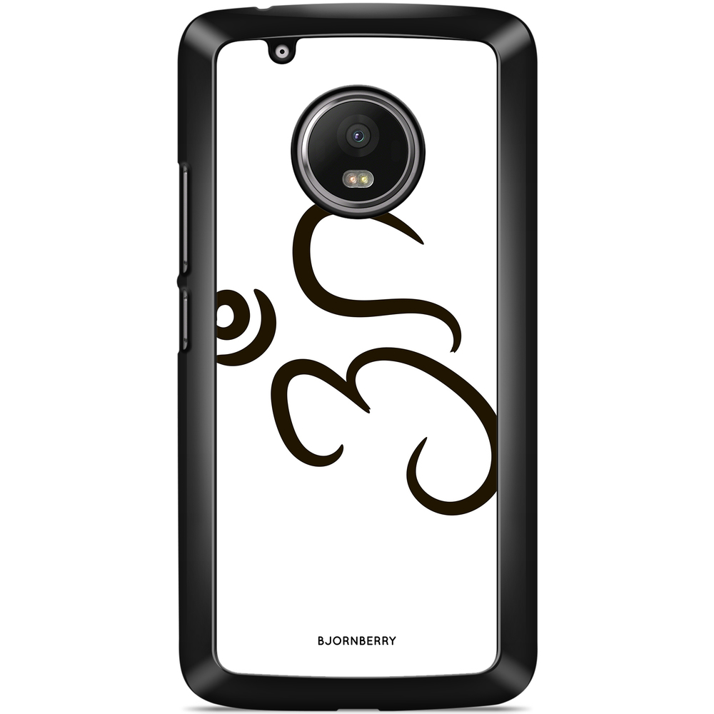 Moto G5 Plus Case - Black Aum