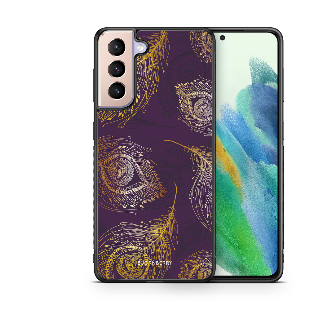 Samsung Galaxy S21 FE 5G Case - Peacock Feathers