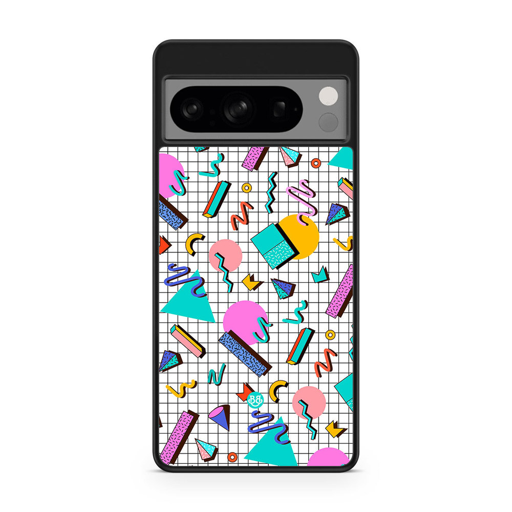 Google Pixel 8 Pro Case - 80s Pattern
