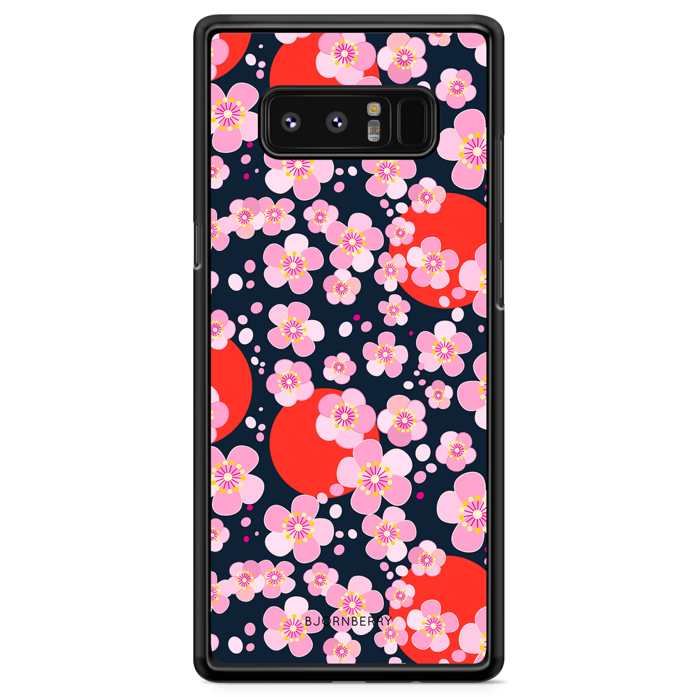 Samsung Galaxy Note 8 Case - Japanese Flowers