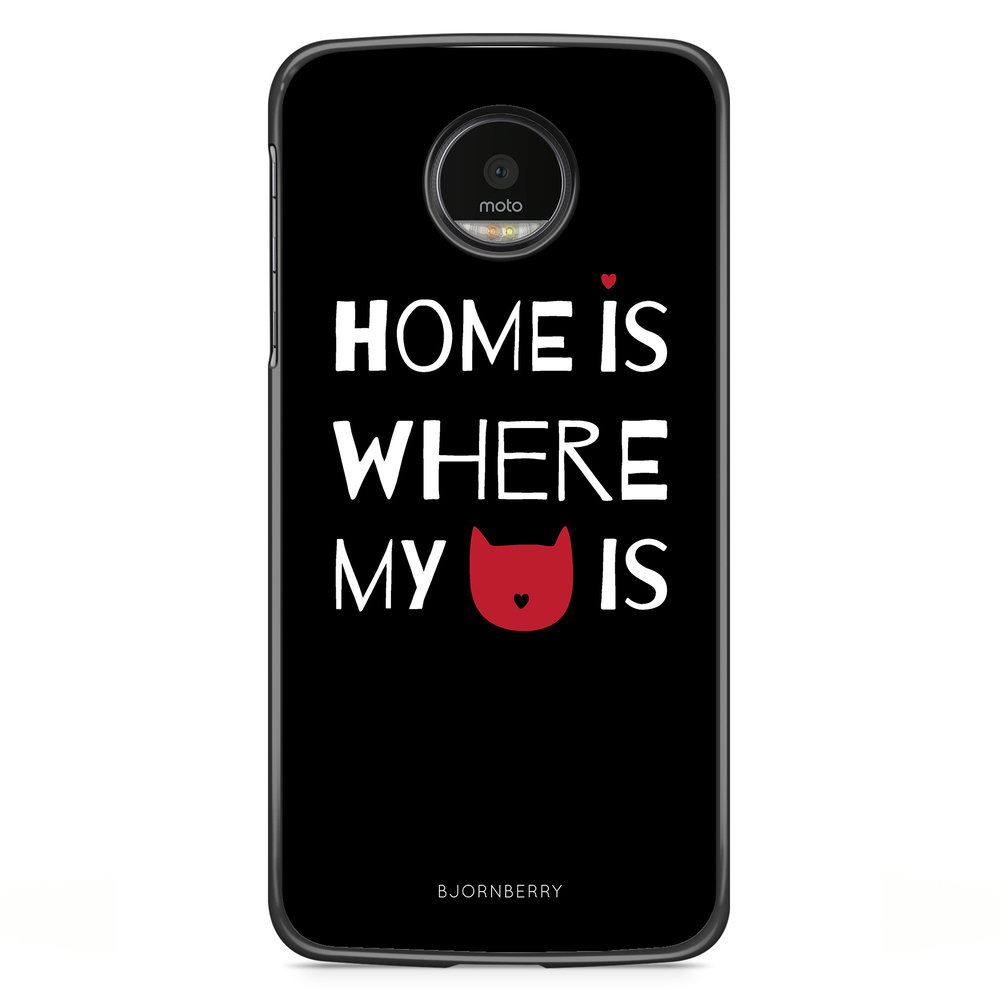 Motorola Moto G5S Plus Skal - Home Is Where..
