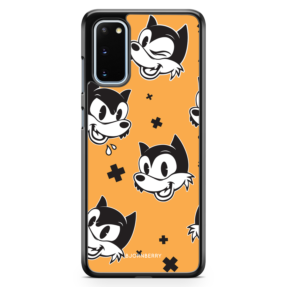 Samsung Galaxy S20 Case - Vintage Wolves