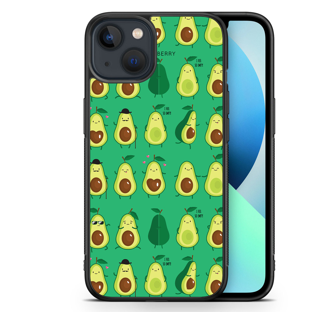 iPhone 13 Mini Case - Avocado Pattern