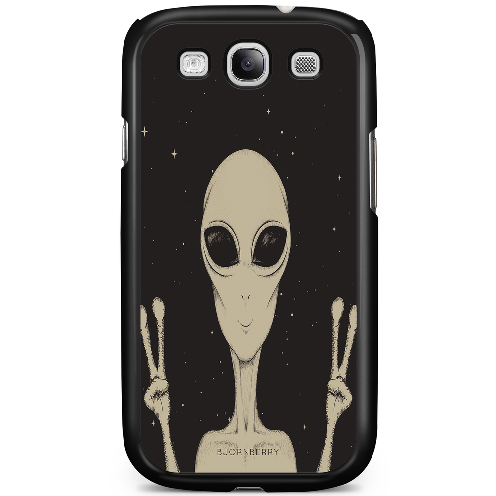 Samsung Galaxy S3 Mini Case - Peace Alien