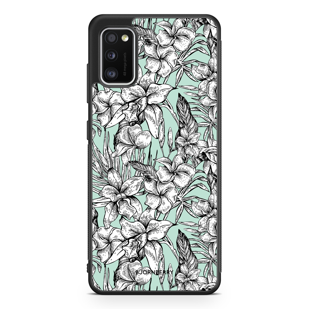 Samsung Galaxy A41 Case - Vintage Floral