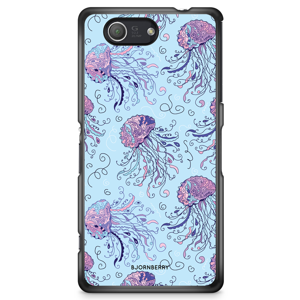 Sony Xperia Z3 Compact Case - Cartoon Jellyfish