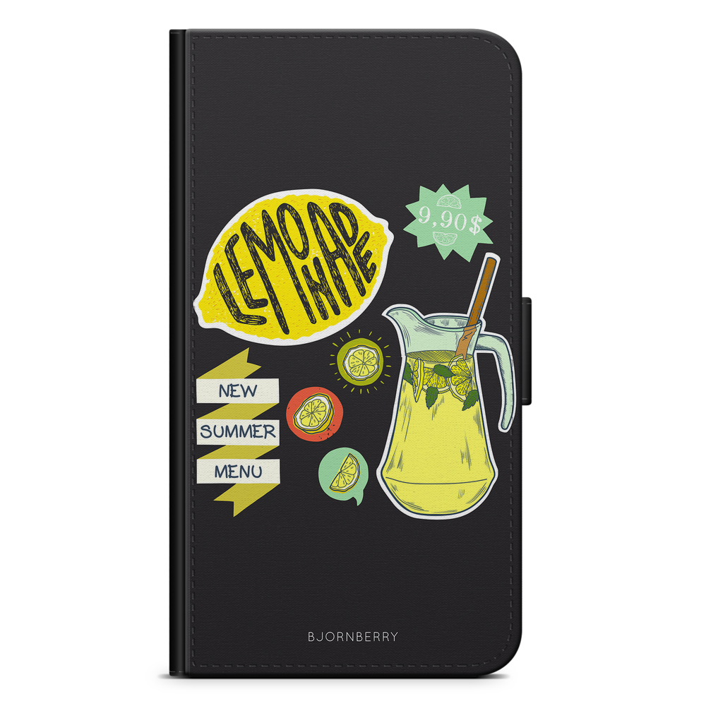 Samsung Galaxy A8 (2018) Wallet Case - Lemon Summer