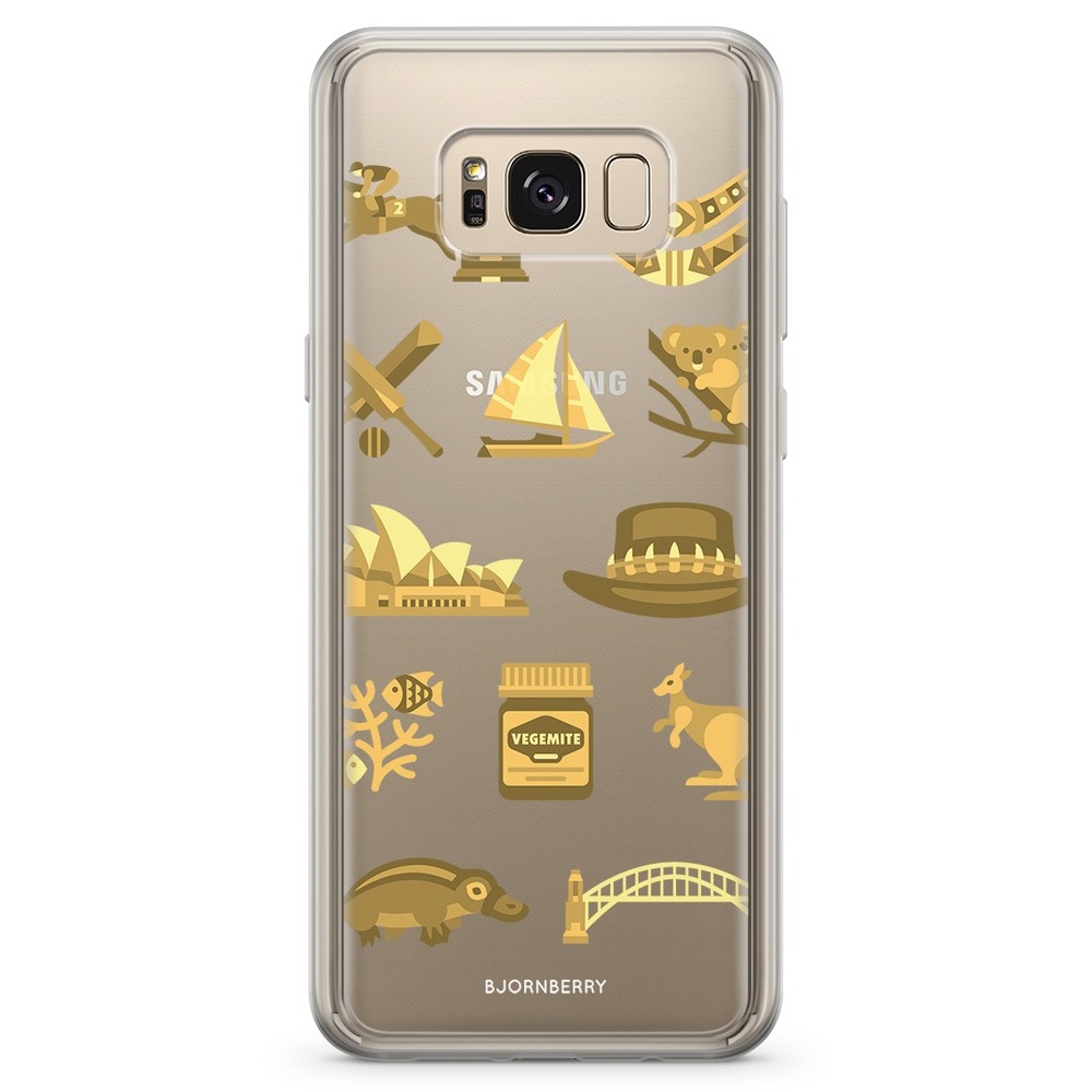Samsung Galaxy S8 Fashion Case - Australian Pattern
