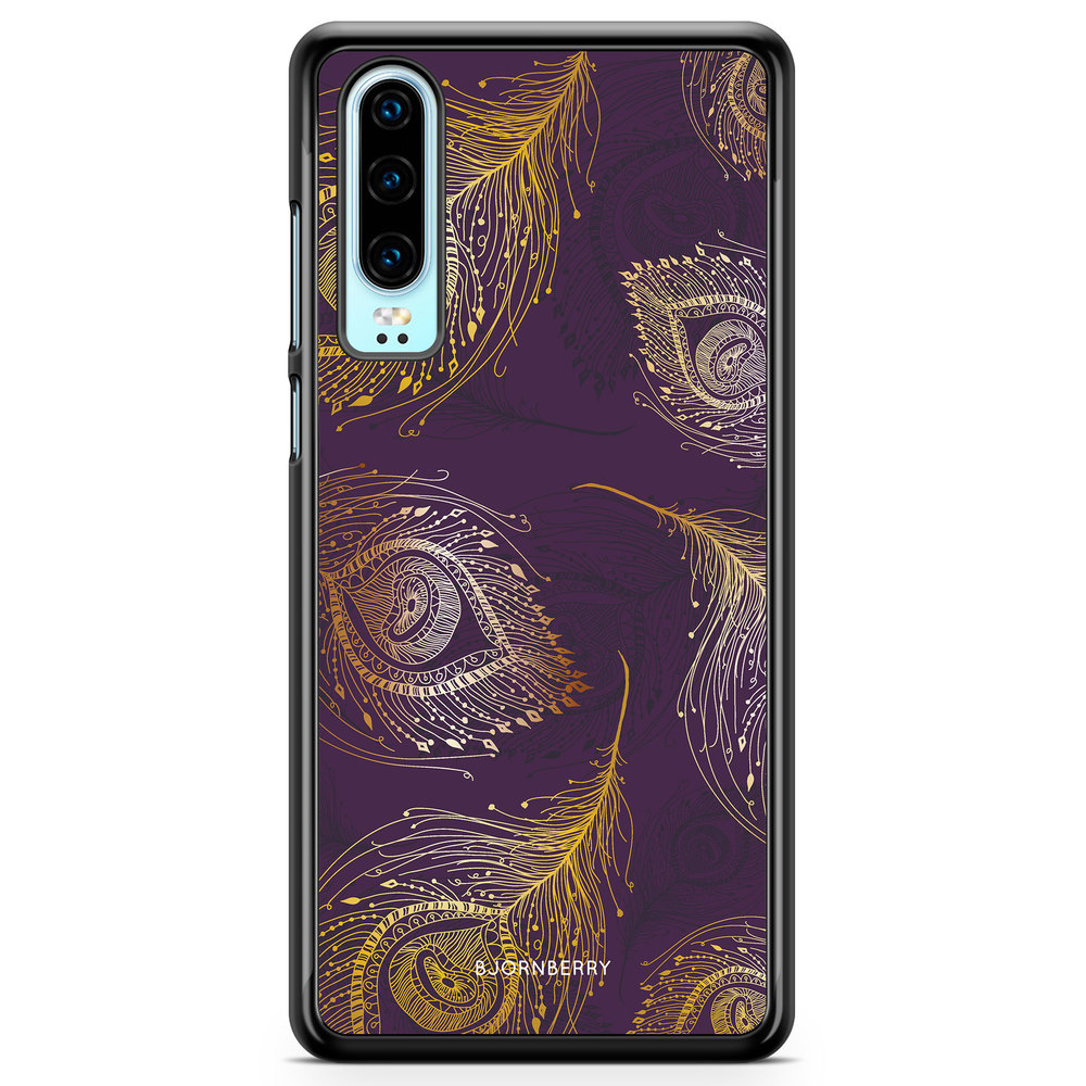 Huawei P30 Case - Peacock Feathers