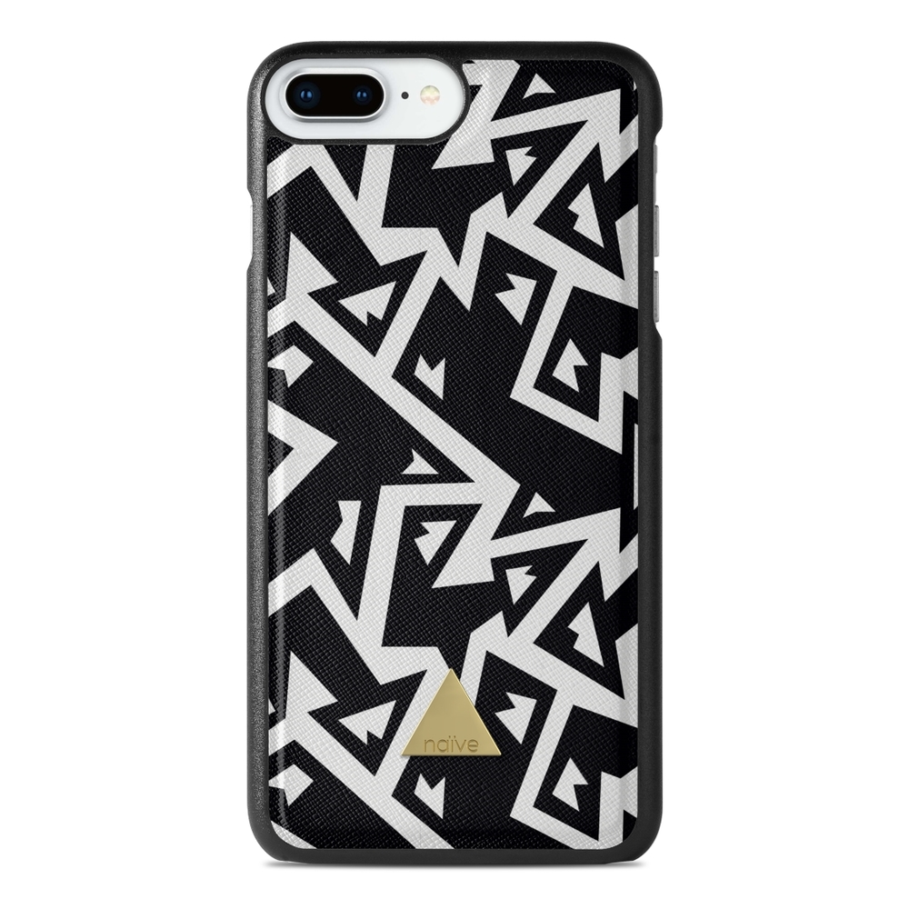Naive iPhone 8 Plus Case - Monochrome