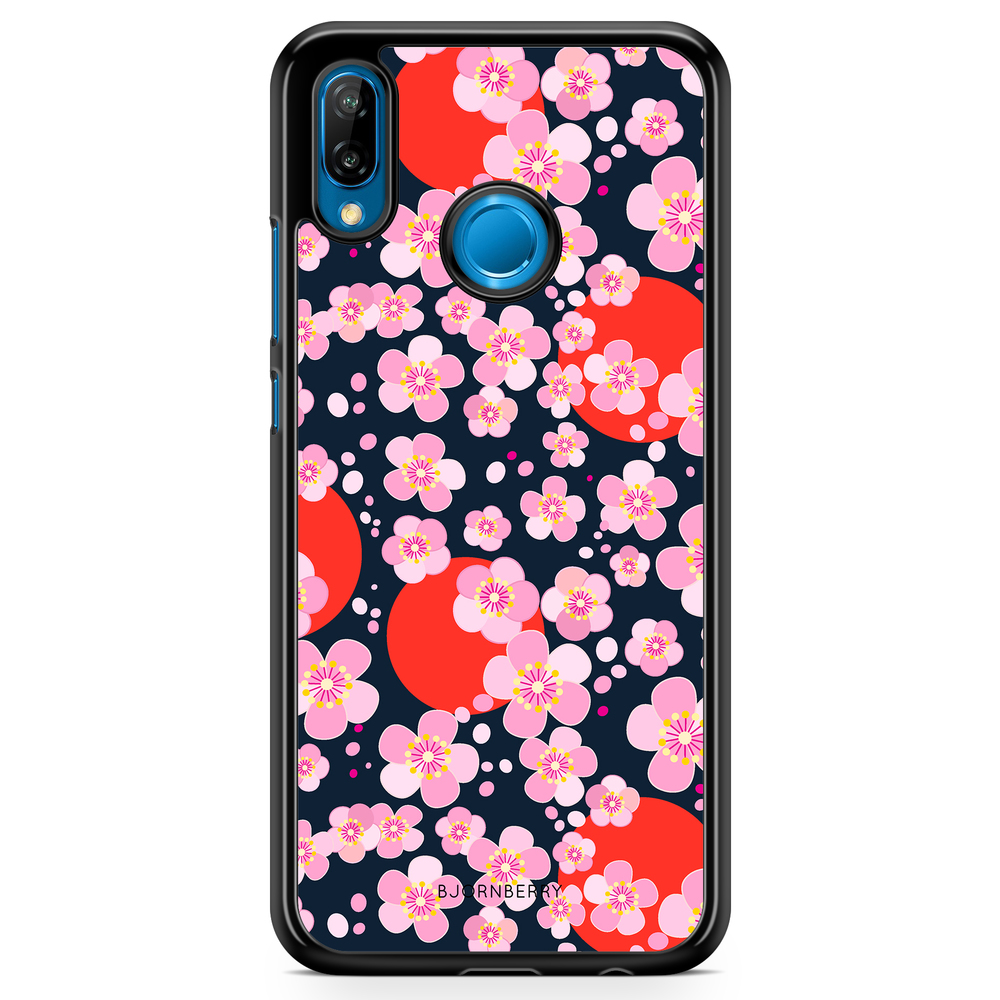 Huawei P20 Lite Case - Japanese Flowers