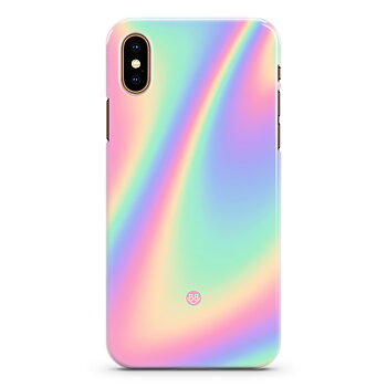 iPhone X / XS Premium Skal - Rainbow