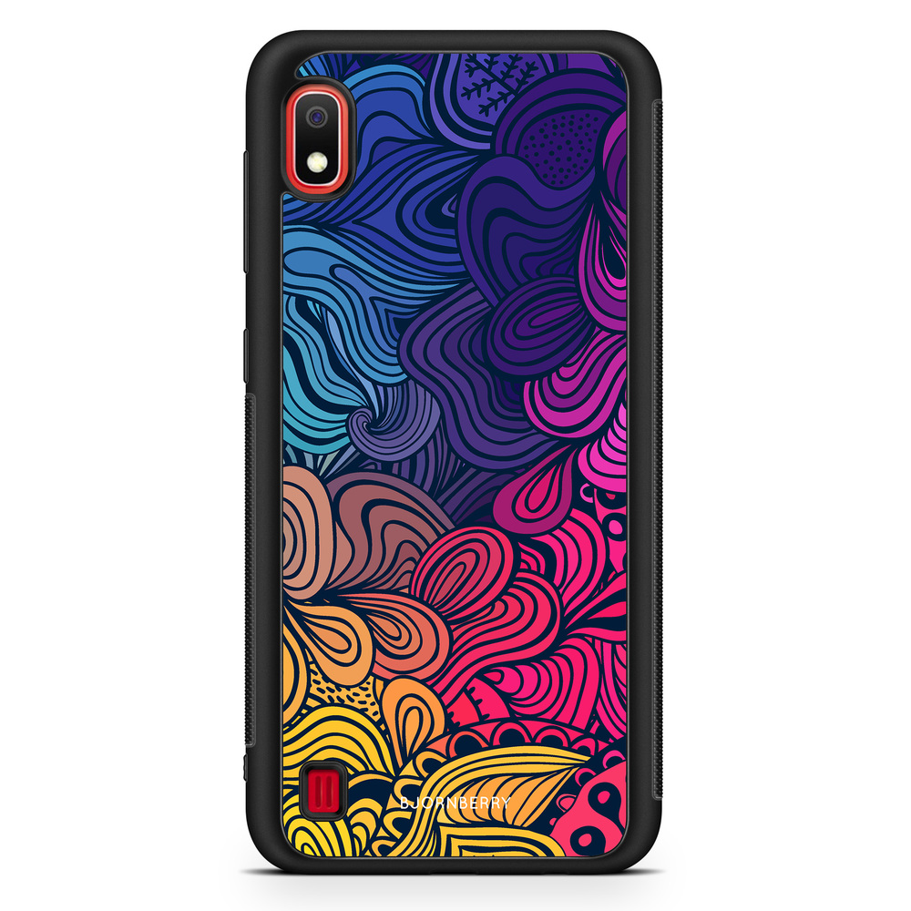 Samsung Galaxy A10 Case - Retro Flowers