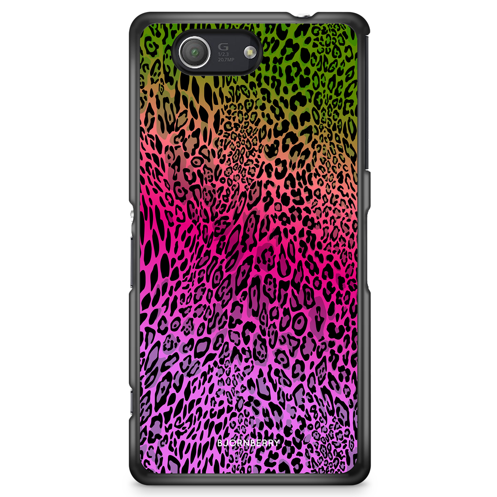 Sony Xperia Z3 Compact Case - Gradient Leopard