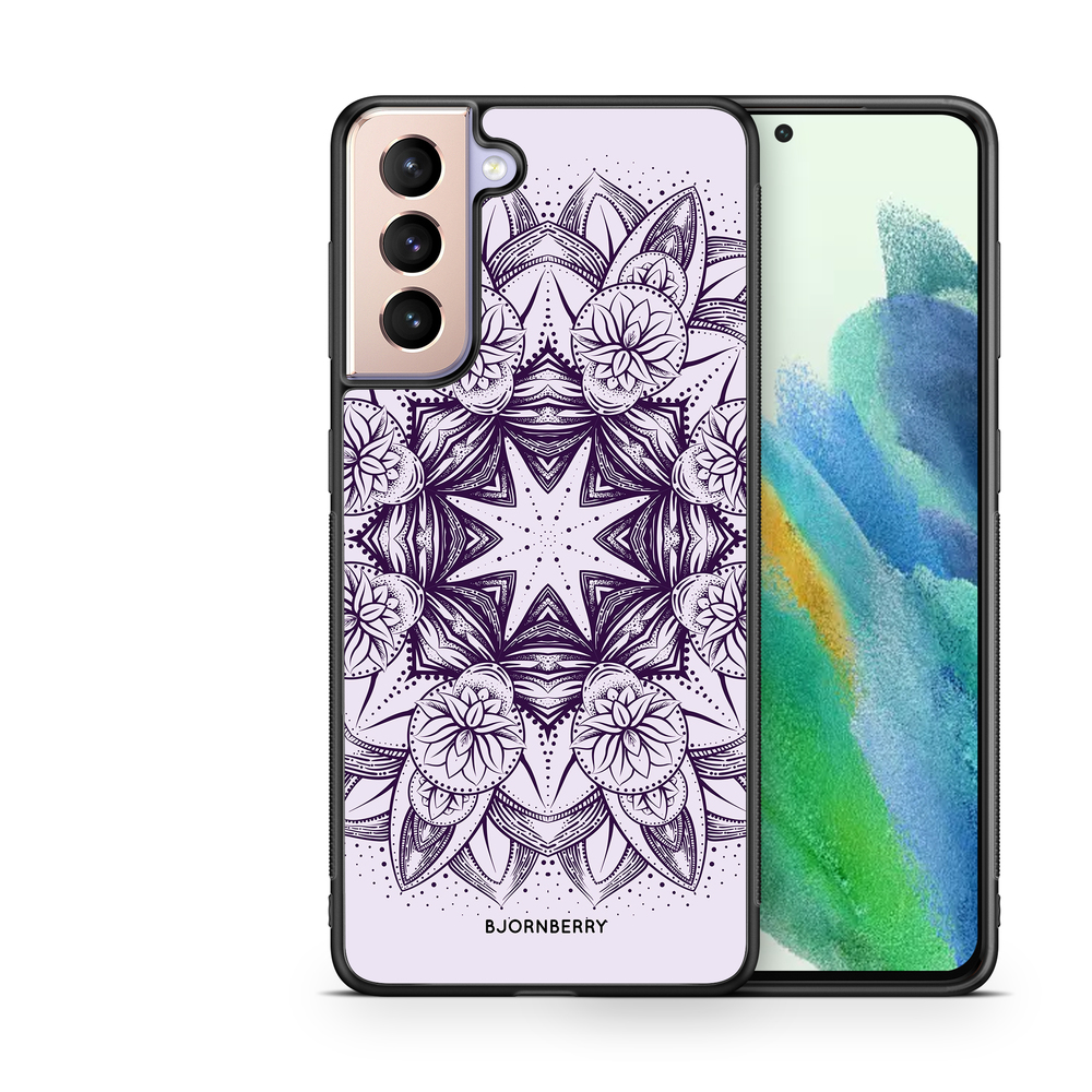 Samsung Galaxy S21 FE 5G Case - Purple Mandala