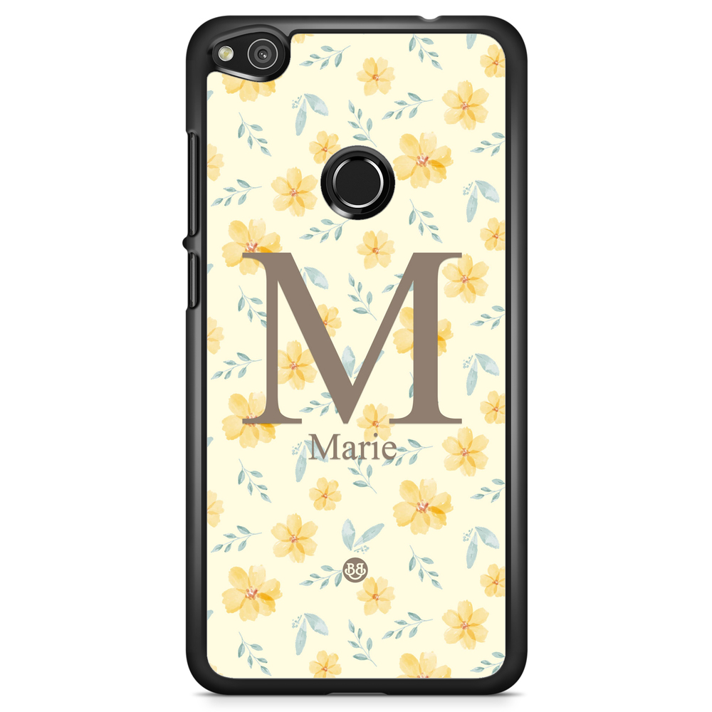Huawei Honor 8 Lite Case Custom - AWAKEN - Golden Bloom