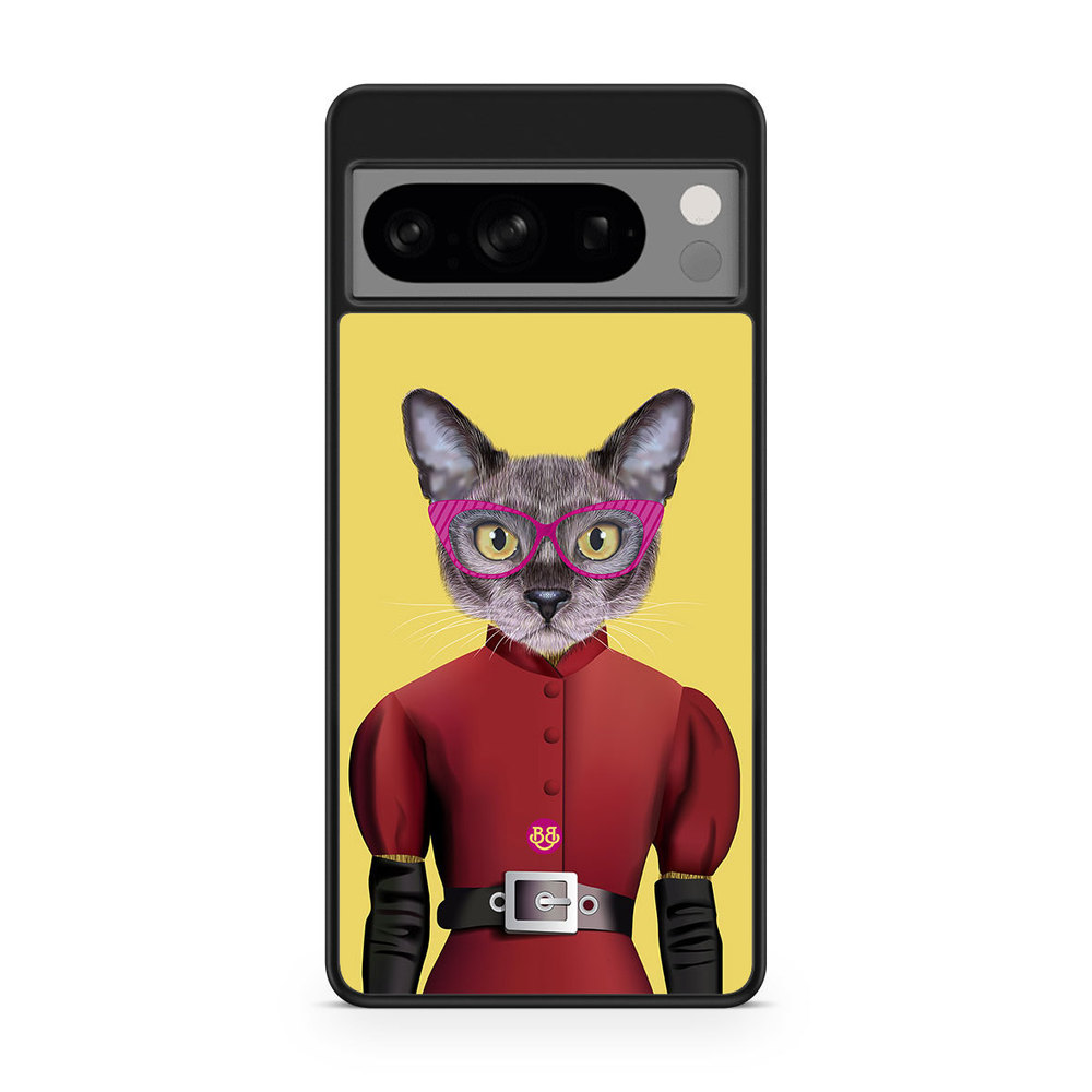 Google Pixel 8 Pro Case - Hipster Cat