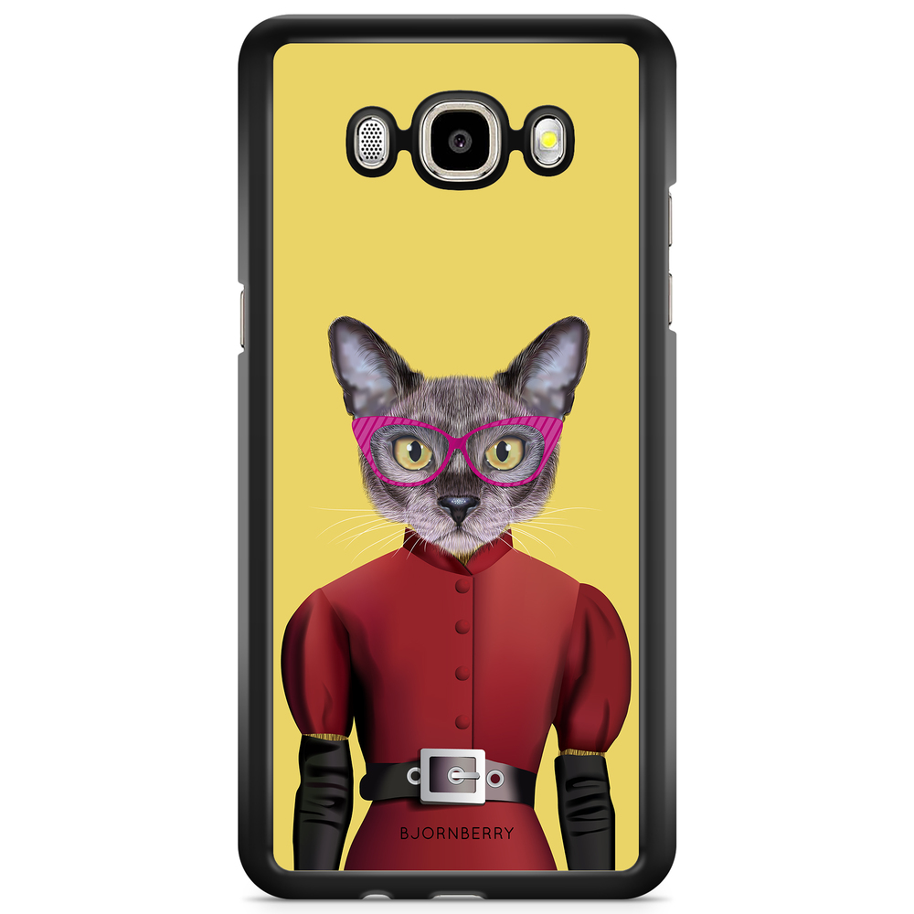 Samsung Galaxy J3 (2016) Case - Hipster Cat