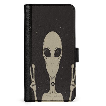 Xiaomi Redmi 10C Wallet Case - Peace Alien